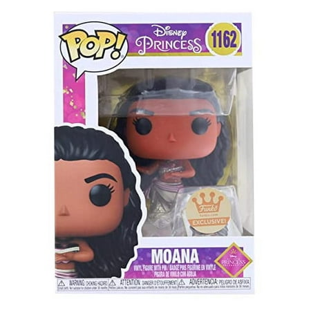 Disney Princess Funko POP Vinyl Figure | Moana (Gold) with Pin