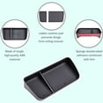 thumbnail image 3 of HSHDLDF Interior Dashboard Storage Organizer Holder Tray Compatible with Toyota Rav4 2019-2022 2023 2024 Accessories Dash Mounted Tissue Holders Box ABS Black, 3 of 7