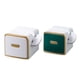 thumbnail image 5 of Matsuzay Dispensador de de para montaje en pared, exprimidor autoadhesivo, soporte para ahorrar espacio, artículos de tocador Juegos de accesorios de baño Verde, 5 of 6