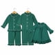 thumbnail image 2 of Venta al por mayor 2023 Festival de pijamas de algodón verde para niños y niñas, pijama a juego, camisón para bebé, ropa de dormir para niños, pijamas de Navidad para niños pequeños, 2 of 4