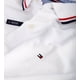 thumbnail image 2 of Polo Tommy Hilfiger con cuello a rayas para hombre, color blanco XL, 2 of 2