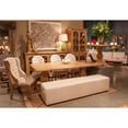 thumbnail image 5 of World Interiors Pengrove 75" Mango Wood/Glass Cabinet in Light Brown, 5 of 8