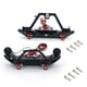 thumbnail image 1 of Parachoques delantero Juegos de parachoques trasero RC Crawler Bumper con luces LED Parachoques de aleación de aluminio Compatible con 1/10 TRX-4 Trx4 Axial SCX10 90046 90047 RC Car Meterk Parachoque, 1 of 7