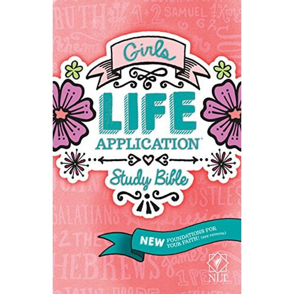 Girls Life Application Study Bible NLT (Softcover)