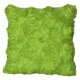 thumbnail image 1 of Funda de almohada de satén con flores, sofá, silla, funda de almohada, funda de cojín decorativa para el hogar, verde seitruly HA7457-07B, 1 of 6