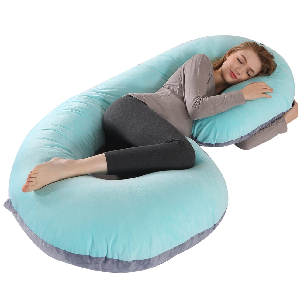 Details about   Pregnancy Pillow Side Sleepers Pregnant Women Body Pillow Support Waist Cushions 