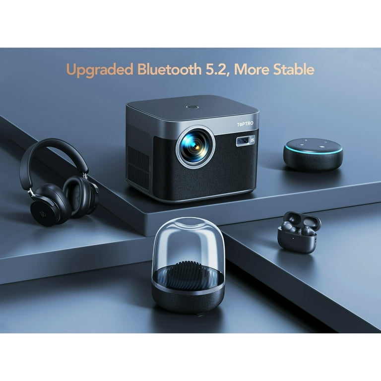 Toptro 4K Smart Projector, Auto Focus, Android OS, 1080P, 5G Toptro 4K Smart Projector, Auto Focus, Android OS, 1080P, 5G
