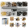 thumbnail image 1 of Grommet Tool Kit, Nail Button Hardware Grommet Set KQ-204 12mm Hardware  For Tents For Pool Coverings, 1 of 8