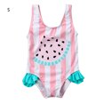 thumbnail image 1 of Worallymy Traje de baño para niña Traje de baño para niños Sandía Ropa de playa Traje de baño de secado rápido, S Worallymy JD735801468, 1 of 7