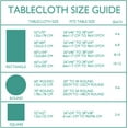thumbnail image 6 of Spring Tablecloth 60x84 Inch Rectangle - Eucalyptus Spring Decorations for Home - Water Resistant Flower Table Cloth Rectangle for Party,Table, 6 of 6