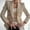 Khaki, variant on purcolt Women's Casual Elegant Button Open Front Business Blazer Solid Slim-Fit Long Sleeve Lapel Work Office Blazer Jackets Overcoat Outerwear Suit Cardigan Tops
