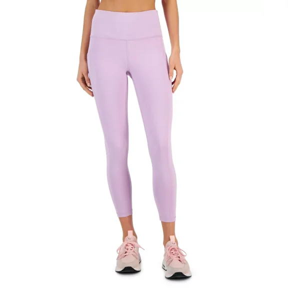 ID Ideology Women's Compression High-Waist Side-Pocket 7/8 Length Leggings, S