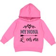 thumbnail image 2 of Inktastic My Nona Grandma Loves Me Girls Toddler Hoodie, 2 of 4