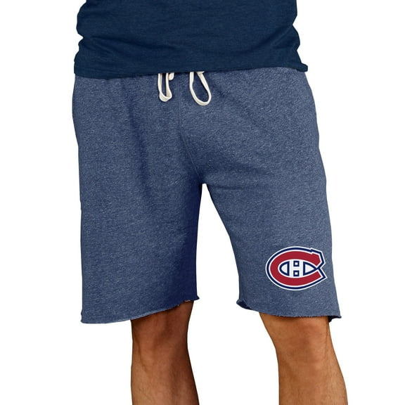 Men's Concepts Sport Navy Montreal Canadiens Mainstream Terry Shorts