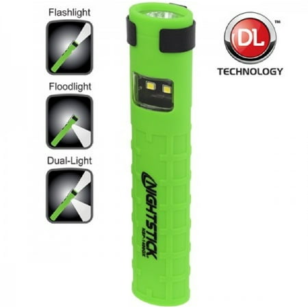 2 Cell Aaa Flashlight - Nightstick Dual-Switch Dual-Light Flashlight 2 AAA Green