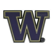 Fan Mats University of Washington Car Emblem Color Metal Car Logo Decal