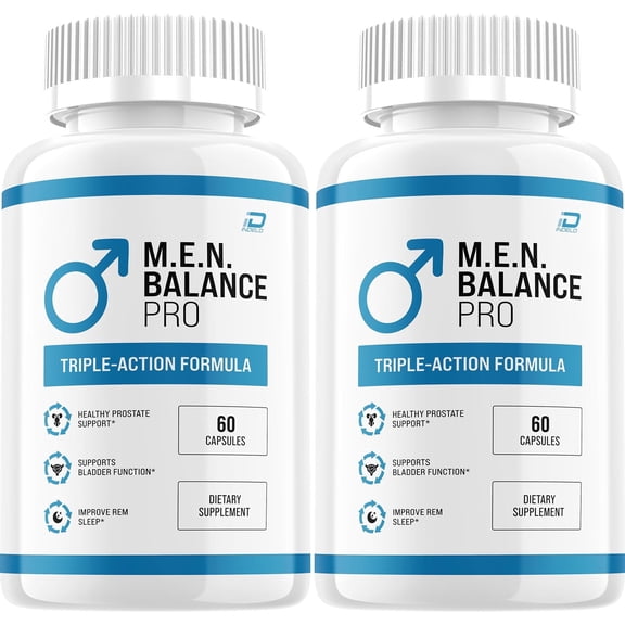 M.E.N Balance Pro Supplement for Men – M.E.N Balance Pro Advanced Formula Prostate Support, 2 Pack, 120 Capsules
