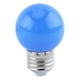 thumbnail image 1 of 2W E27 colorido redondo LED bola bombilla globo lámpara hogar bar tienda decoración azul, 1 of 6