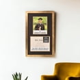 thumbnail image 4 of Studio Decor 2 Opening 8.5" x 11" Gold Document Picture Frame with Double Mat - Blocks up to 99% UV Rays, Display Diplomas, Certificates, & Document - 1 Pack, 4 of 8