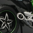 thumbnail image 3 of 1:12 H2 R Motorcycle Diecast Alloy Model Toy Black Ninja H2R Motorbike Detachable Collection Black, 3 of 5