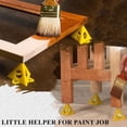 thumbnail image 4 of Eigraketly 10X almohadilla de pintura estante de pintura herramienta de carpintería mano de obra fina tamaño compacto soporte de soporte Artesanía champán, 4 of 6