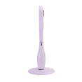 thumbnail image 3 of Impressions Vanity Amour LED Handheld Makeup Mirror with Lights and Magnetic Ball Standing Base (Lilac), 3 of 5