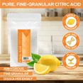 thumbnail image 2 of Citric Acid Powder 5 lbs. Bulk 100% Pure Food Grade, Kosher, NON-GMO, For Cooking, Baking, Cleaning, Bath Bomb and Soap Making., 2 of 7