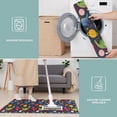 thumbnail image 6 of Colorful Dinosaurs Spaceships Planets Pattern Kitchen Rugs Sets Of 3,Kitchen Runner Rugs Non Skid Washable,Decorative Kitchen Floor Mats for Kitchen,Sink,Laundry,17"x30"+ 17"x47" + 17"x59", 6 of 6