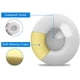 thumbnail image 4 of Link Dream Almohadillas de Repuesto para Beats Solo 2 Solo 3 - Almohadillas de Repuesto Almohadillas de Espuma viscoelástica Funda de cojín para Auriculares inalámbricos Solo 2 y Solo 3 (Blanco), 4 of 7