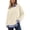 Q87 Beige, variant on Mifsaly Womens Sweatshirt Fake Two Piece Layered Look Sweatshirts Striped Patchwork Work Office Pullover Tops Beige,L