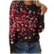 thumbnail image 4 of TaTaai Hoodies Shirts for Women Early Fall Long Sleeve Tops Vintage Graphic Outfits Tops Fashion Pullover Tees Gift, 4 of 8