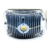 Holley RetroBright LFRB190, Individual LED 5 x 7 Inch Rectangle Light Housing Only, Clear Lens, Bulb Sold Separately