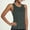 Dark Green, variant on Women Solid Sports Vest Back Pleated Drawstring Yoga Top L Shaped Sports Vest Tops in Women Muscle Shirt Womens 4 Large Bartender Tops for Women Shirts for Women Top Fitted T Shirt Beaded V Neck Top