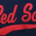 thumbnail image 4 of Women's Starter Navy/Red Boston Red Sox Playmaker Raglan Pullover Sweatshirt, 4 of 4