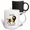 Multicolor, variant on 3drose, Image of Words Israeli Lioness with Picture of Lion, 11oz Mug