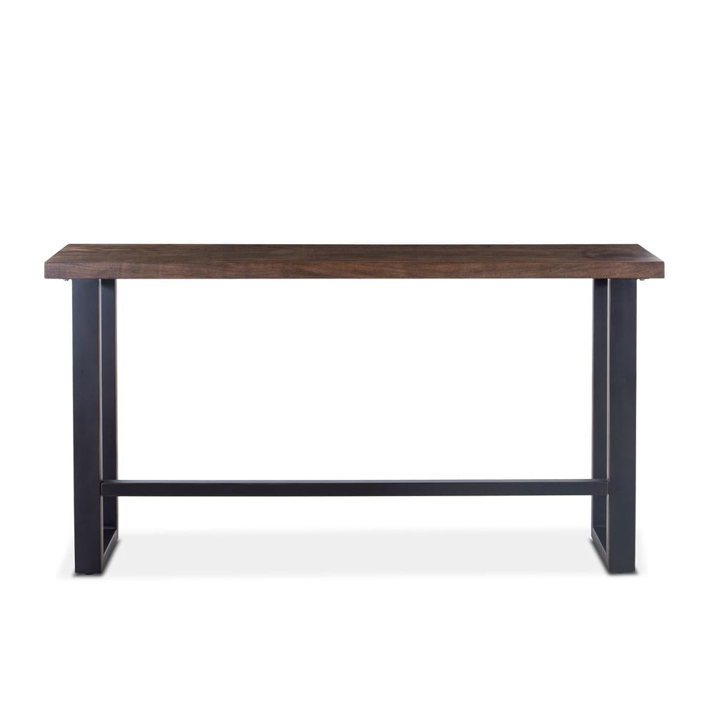 World Interiors Amici 70-Inch Acacia Wood Sofa Back Table - Walmart.com