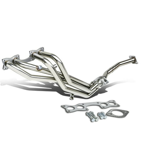 Fender Nissan Pickup - For 90-97 Nissan D21 Pickup 2.4L Stainless Steel Long Tube Racing Exhaust Manifold Header 91 92 93 94 95 96