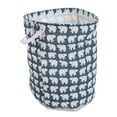 thumbnail image 2 of Laundry Basket Foldable Cloth Dirty Clothes Storage Hamper Baskets Organizer for Massage Shop Home, 2 of 8