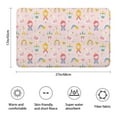 thumbnail image 3 of Fairy Tale Princess Pattern Bathroom Rugs Mat,Non Slip Microfiber Bathroom Rug,Rubber Backing,Soft Bathroom Mats for Bathroom Floor,Tub and Shower,17x27in(43x68cm), 3 of 5