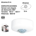 thumbnail image 4 of Sensor de Movimiento para Techo 12 M IUSA, 4 of 4