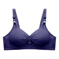 thumbnail image 2 of Harpily 2025 Bra Women Clearance Lace Back Button Shaping Cup Adjustable Shoulder Strap Large Size Bra, 2 of 3