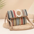 thumbnail image 5 of YiJuHui Woven Straw Crossbody Bag for Women, Summer Shoulder Purse with Adjustable Strap, Lightweight Handbag for Travel Daily Use Holiday Beach Vacation, 5 of 7