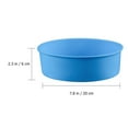 thumbnail image 3 of Round Silicone Baking Pan Baking Tray Cake Pancake Mold Baking Mold, 3 of 5