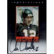 Chris Chandler Card 1999 Score Supplemental Inscriptions #CC12