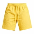 thumbnail image 4 of Admvng Mens Shorts Big & Tall Drawstring Elastic Waist Workout Shorts for Summer Casual Running, 4 of 5