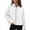 White, variant on Brondbend Womens Full Zip Pullover Hoodies for Women Fashion Solid Color Long Sleeve Sweatshirt with Pocket Casual Basic Fit Fall Winter New 2025 Lightweight Outerwear Comfortable