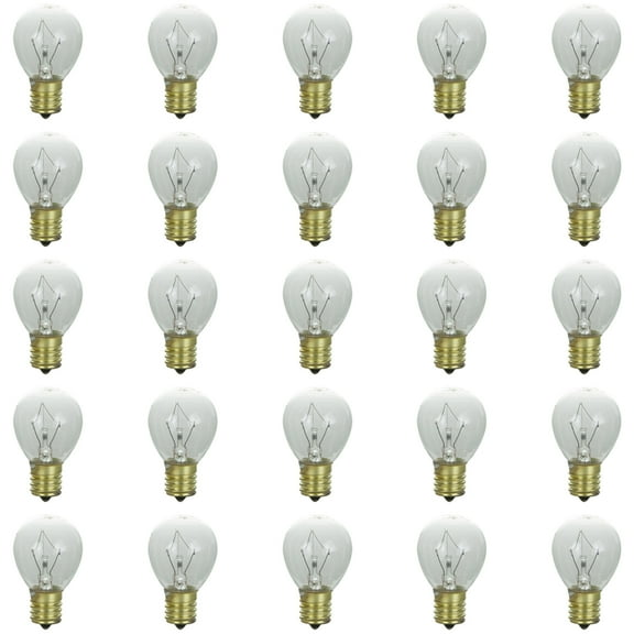 Sunlite 40 Watt S11 High Intensity, Intermediate Base, Clear 25 Pack