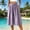 Purple, variant on Women's High Waisted Cropped Wide Leg Culottes Elastic Waist Loose Casual Pants with Side Pockets Lightweight Solid Color for Summer Daily Wear(Purple,M)