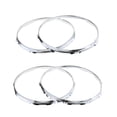 thumbnail image 4 of 2 Pcs14 Pulgadas Aro de Tambor de Caja Drum Hoop Duradero - Blanco, 8 hoyos Sunnimix Aro de caja del anillo de la caja, 4 of 8