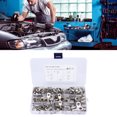 thumbnail image 1 of SC  Connector, Tinned Universal Silver Battery Crimp Terminals 120pcs  for Automotive for Marine, 1 of 8